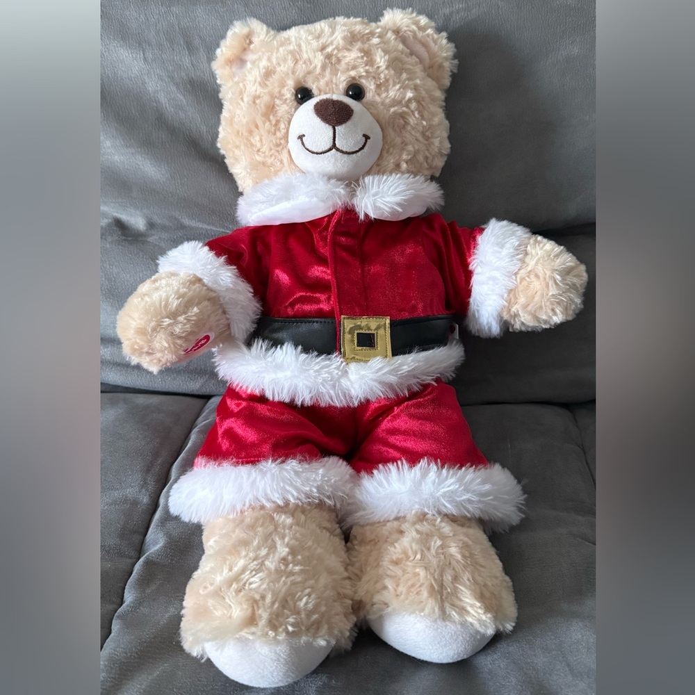 Build-A-Bear Festive Santa Teddy